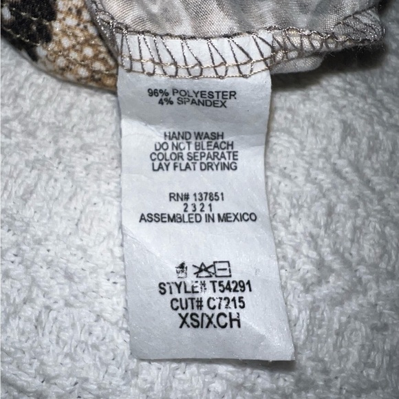 SHORT Sleeve CottonTop Size XSmall - Picture 3 of 4